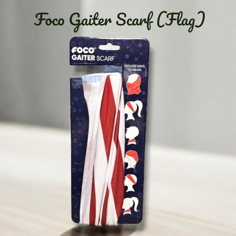 Foco Gaiter Scarf (Flag)